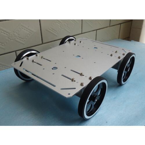 Smart RC Robot Car Chassis 4WD 37mm Motor With Metal Wheel For Arduino Robot Remote Control DIY Roboitc Mobile Platform Toy
