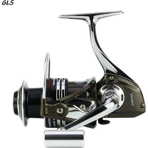 High Quality Fishing Reel 1000-7000 Series Pre-Loading Spinning Wheel Ball Bearing Reels 12+1BB
