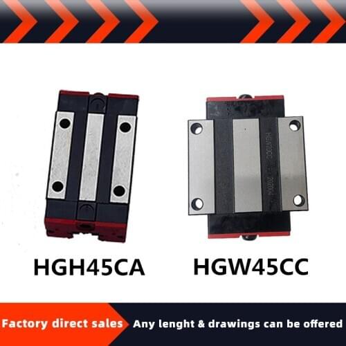 High-precision domestic miniature linear guide rail slider HGH45CA/HGW45CC anti-rust can be customized