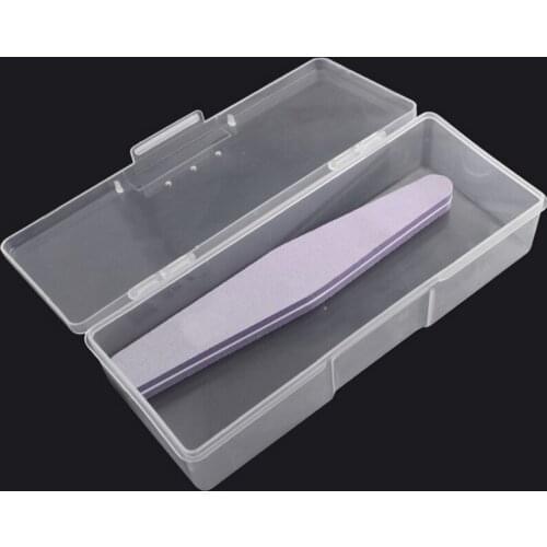 1pc -nail Storage Box Plastic Pills Nail Art Tips Nail Pen Storage Case Nail Special Tool Box Household Organization