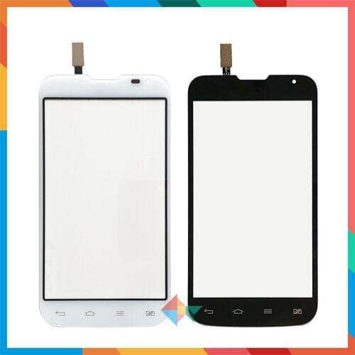 10pcs/lot High Quality 4.5" For LG L70 Dual Sim Card D325 Touch Screen Digitizer Front Glass Lens Sensor Panel Free Shipping