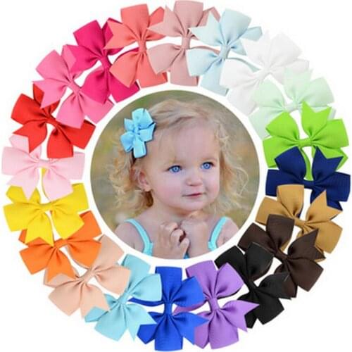2020 Princess Hair Bows With Clip Dance Party Butterfly Hair Pins Girl Cute Hairpin baby Barrette Boutique Hairbows Accessories