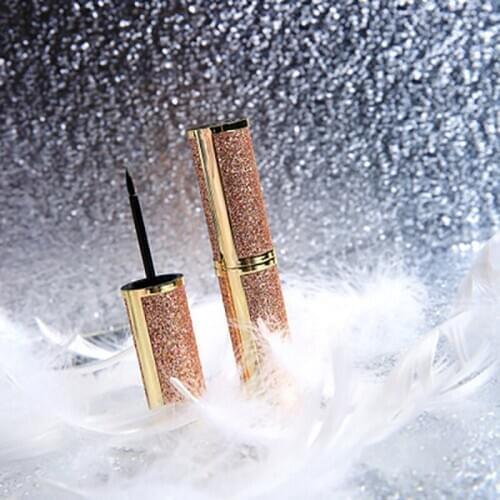 Shiny pink eyeliner large capacity 10ml magnetic eyeliner eyelash set eyeliner exquisite packaging LODO