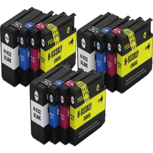 BLOOM compatible for HP 932 933XL ink cartridge for HP Officejet 6100 6600 6700 7110 7610 7612 7510 7512 printers