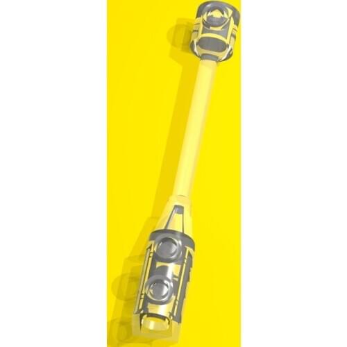 BuildingBlocksParts30359 10PCS Bar 1 x 8 with Brick 1 x 2 Curved Top End (Axle Holder Inside Small End)LEGOING MOCS Education