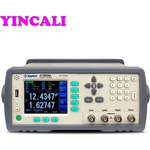 High Accuracy AT2816A Digital LCR Meter Tester TFT-LCD Display Auto Range With 9 Ranges And Wide Frequency Range 50Hz - 200kHz