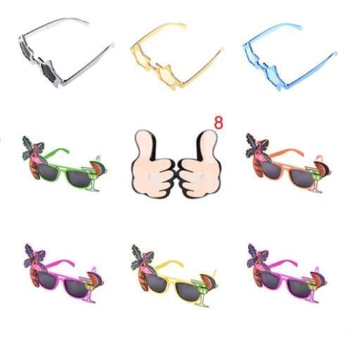 Shiny Star Metallic Glasses Photobooth Decorated Photo Booth Props Party Favors Birthday Event Festive Supplies Decoration