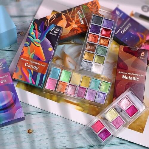 EMWSJW Watercolor Paints