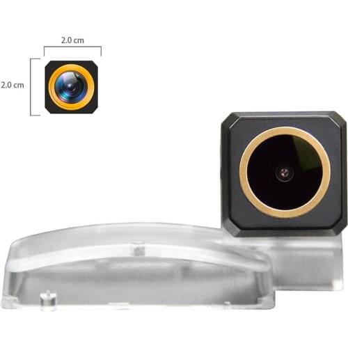 HD 1280x720p Golden Camera Rear View Camera Reversing Backup Camera Waterproof for Toyota Wigo Daihatsu Ayla Agya 2018-2019