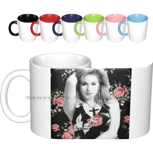Bundy Ceramic Mugs Coffee Cups Milk Tea Mug Bundy Married With Children Christina Hot Chick 90s 90s Metal Goddess Music Comedy
