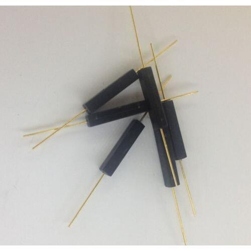 10pcs/lot GPS-14A 14MM imported dry reed normally open plastic magnetic switch anti-vibration new original