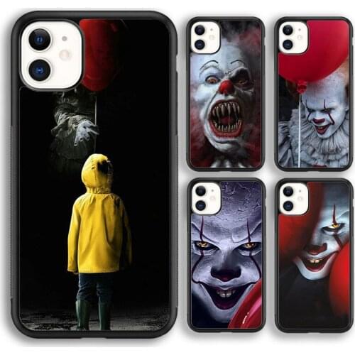 Krajews It Pennywise Clown Movie Soft Phone Case Cover For iPhone 5s 6s 7 8 plus X XR XS 11 12 pro max Samsung Galaxy S8 S9 S10