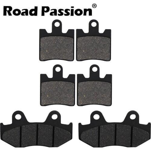Motorcycle Front and Rear Brake Pads for Suzuki AN250 AN 250 burgman skywave 250 1998-2006 AN400 AN 400 burgman 1999-2006