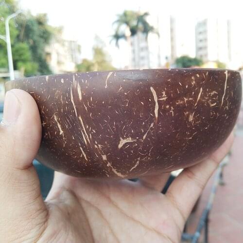 Tableware for hot sellers Natural coconut bowls Kitchen tableware Creative and interesting coconut bowls Exquisite handicrafts