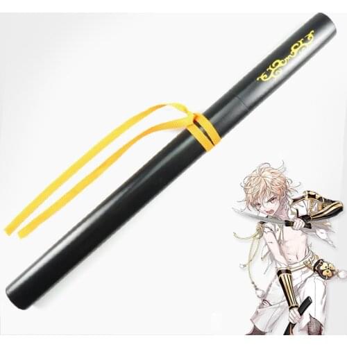 Touken Ranbu Online Wooden Sword Weapon Monoyoshi Sadamune The Knife Cosplay Anime Katana Samurai Ninja Espada Toys For Teens