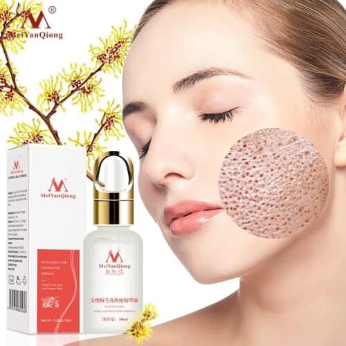 Hamamelis Pore Shrinking Essence Effectively Cleans Pores Exfoliator Whitens Skin Replenishes Skin Moisture Shrinks Pores