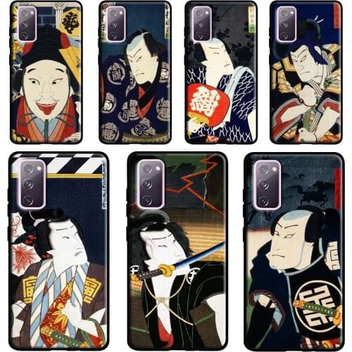 Vintage Japan Art Ukiyo E Case For Samsung Galaxy S20 FE S21 Ultra Note 20 Note 9 10 S10e S8 S9 S10 Plus Phone Cover