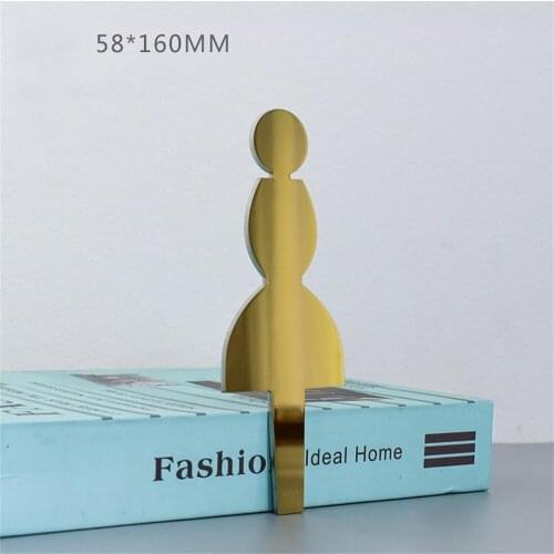 Gold Metal Women Figure Wall Wc Icon Plague