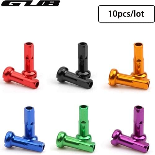 10pcs Aluminum Bicycle Spoke Caps 14mm MTB Road Bike Rim Cap Bicycle 14G/2mm Spoke Cover Ultralight Cycling Accessories 6 Color