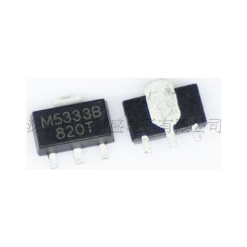 30PCS Home furnishings M5333B SOT89-3 LDO regulator IC can be straight beat M5333B or 20PCS A2sHB