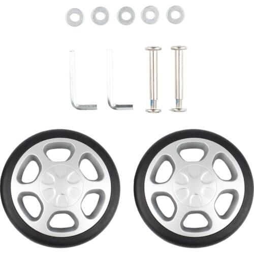 Luggage Accessories Wheels Aircraft Suitcase Pulley Rollers Mute Wheel Wear-Resistant Parts Repair 85X20mm