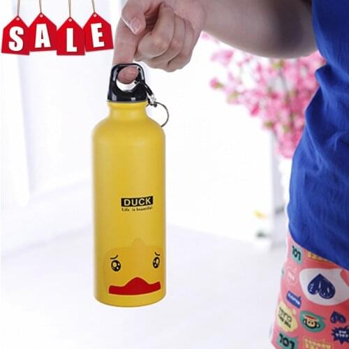 Outdoor Travel Pattern Aluminum 500ML Cartoon Drinkware Gym Sports Kids Water Bottles Kitchen Accessories Water Bottle Supplies