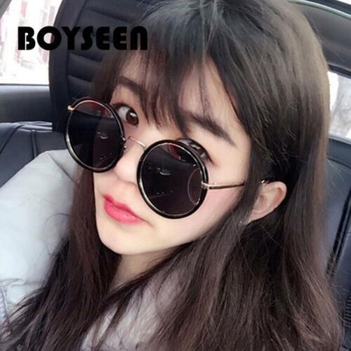 BOYSEEN Women's Sunglasses Round