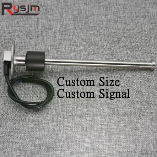 Custom Size 100-1500mm Water Level Sensor Fit 0-190ohm 240-33ohm Oil Level Gauge Fuel Sender For Car Boat Truck Yacht 9-32V