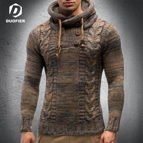 Мужские пуловеры с капюшоном DUOFIER China At AliExpress