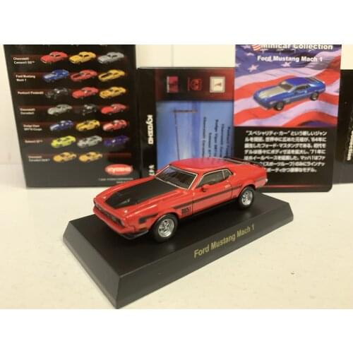 1/64 KYOSHO Ford Mustang Mach 1 Collection die-cast alloy car decoration model toys
