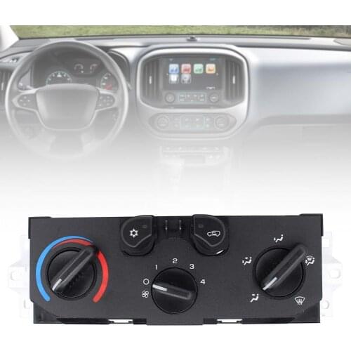 Car Air Conditioning Control Panel Easy Installation Replaces Heater A/C Control Switch 15221922 15238515 for Chevrolet/Isuzu