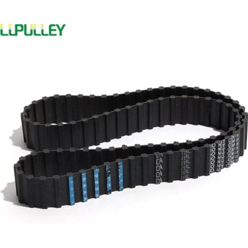 LUPULLEY DL Type Rubber Timing Belt With Width 12.7/20/25/38mm Pitch Length 315/319/320/322/330/334/337/345/352/355/360MM Belt