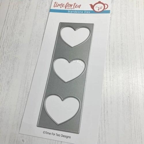 Metal Cutting Dies Stencils for DIY Scrapbooking/photo album Decorative Embossing DIY Paper Cards Love Heart Mould