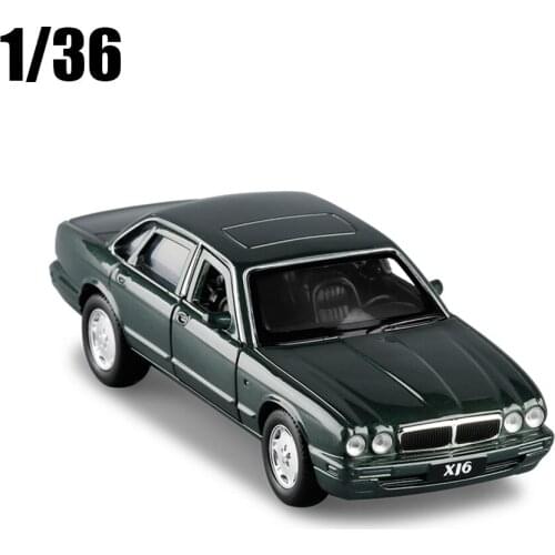 1:36 XJ6 Alloy Sports Car Model Diecast Super Racing Pull Back For Children Car Toys Gifts Free Shipping