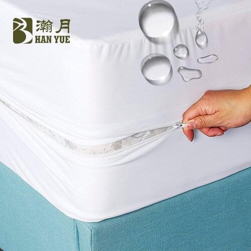 Cl014 Six-Sided Waterproof Mattress Protector Urine-Proof Physiological Period Simmons Bedspread Mattress Solid Color