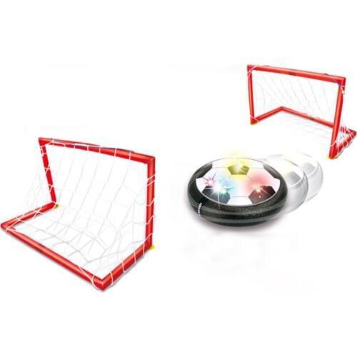 Hovering Soccer Ball USB Rechargeable LED Flashing Floating Air Football Games Kids Children Football Toys Soccer goals