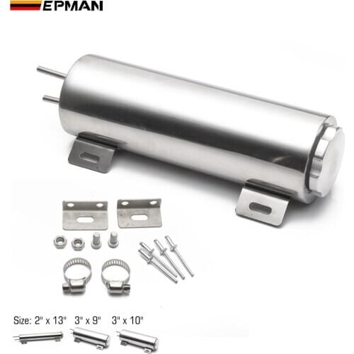 Stainless Steel Radiator Overflow Expansion Catch Can Tank Car Modification Radiator 22.6OZ 32OZ 34OZ EPYX9610 EPYX9611 EPYX9612