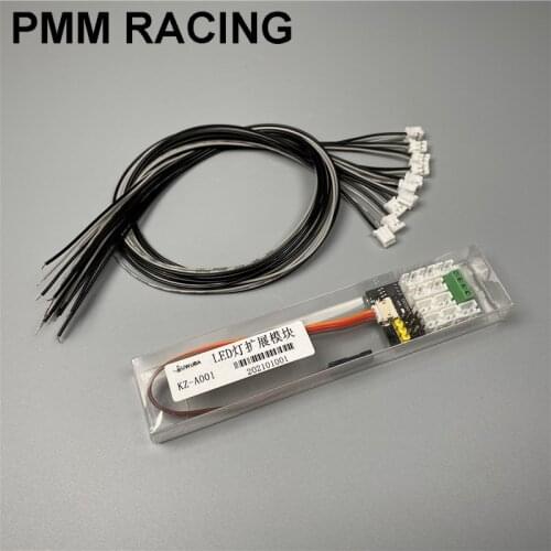 Light System Expanding Board Controllable 10-channel PH2.0 For 1/14 tamiya Truck sania actros MAN Benz 1/10 TRX4 SCX10 RC4WD