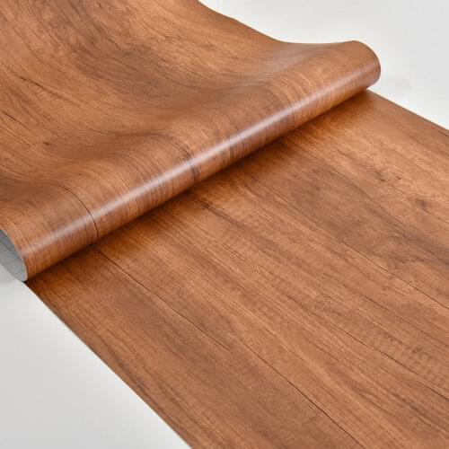 Vinyl Solid Color Self-Adhesive Wall Paper Solid Color Waterproof Wall Stickers Home Decorative Films Peel and Stick Wallpapers