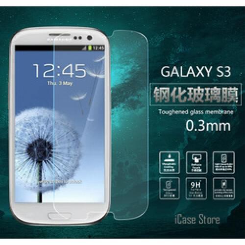 0.26mm 9H tempered glass For Samsung S3 Case Galaxy i9300 Neo i9301 Duos i9300i screen protector protective guard Cover film