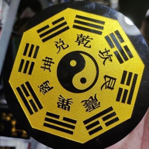 1pcs Natural Obsidian Scrying Mirror Gemstone Reiki Meditation Chakra Healing Fengshui Eight Diagrams Home Shop Decoratio