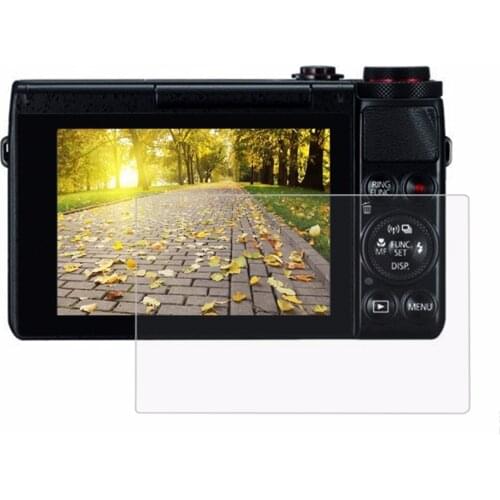 2.5D Curved Edge 9H Surface Hardness Camera Tempered Glass LCD Screen Protector Glass Film for Canon G7X G9X G5X