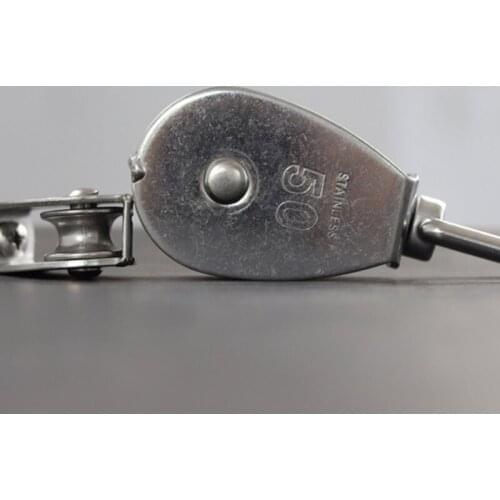 517A Single Wheel Lifting Crane M20 Double Lifting Rope Block Anti-high Temperature