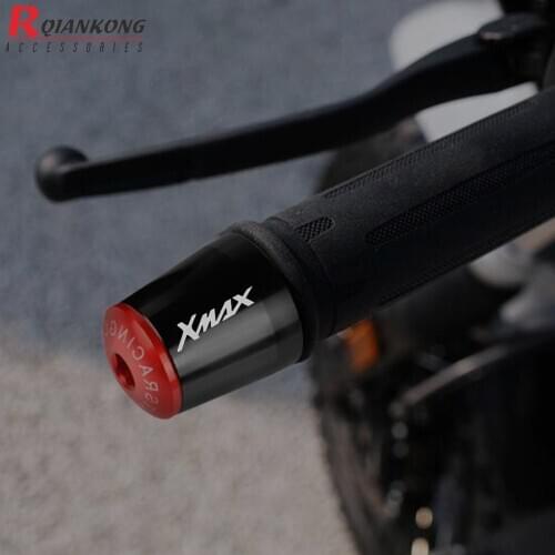 7/8''22mm Motorcycle Handle Grips Cap Handlebar grip Ends For Yamaha X-Max XMax X MAX 125 250 300 400 xmax 2020 2019 2018 2017