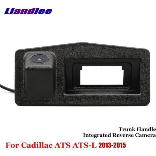 AUTO CAM For Cadillac ATS ATS-L 2013 2014 2015 2016 Car Rearview Reverse Camera Back Parking Camera Integrated Trunk Handle