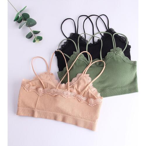 French Style 2pcs Solid Color Sexy Lingerie Seamless Bra Wire Free Comfort Push Up Bras for Women Underwear Bralette