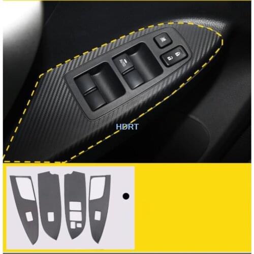 Black Interior Instrument Panel in the Control Gear Position Handle Car Accessories For Mitsubishi ECLIPSE CROSS 2018 2019