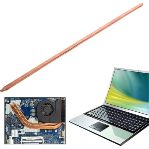 80/130/170/220/300mm Pure Copper Tube Flat Heatsink Cooler For Laptop Notebook