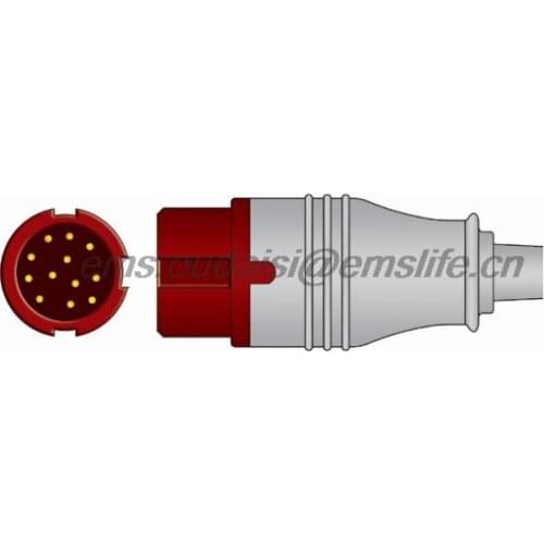 Mindray&HP 12p IBP connector for patient monitor cable