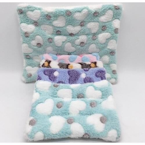 Small Animal Cage Mat Nest Hamster Mini Pet Bed Pad Hammock Warm Winter Nest Born Cat Dog House Rodent/Guinea Pig/Hedgehog/Rat